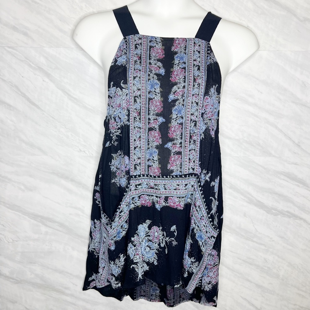 Free People Paisley Tunic Dress XS